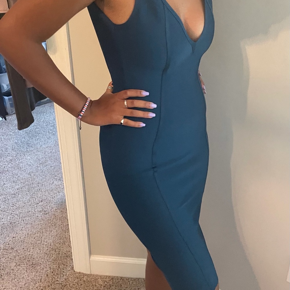 House of CB body-con dress, size small, never worn
